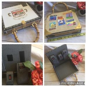 ❤️ Cigar Box Purse - Bamboo & Brass trim, lined NWOT